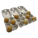Boîtes carton 6 oeufs 462 pièces 31 x 15,5 x 7,2 cm - Boîtes traiteur, Boîtes plateaux traiteur