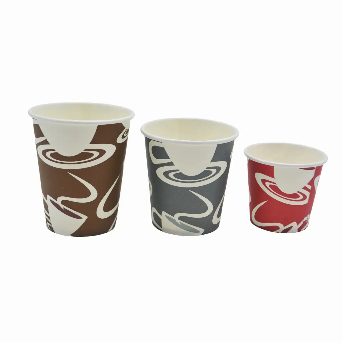 Gobelet expresso 10 cl / 4 oz ø6,7 x 6 cm - Gobelet carton - Gobelet café - Rouge - Lot de 50 - Gobelets carton, Gobelets café-2