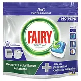 Capsule lave-vaisselle tout en 1 Fairy Professionnal - Tablette lave-vaisselle - Paquet de 140 - Produits vaisselle, Nettoyants lave-vaisselle