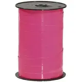 Bolduc rose fuchsia laqué Laqu'Éclat 10 mm x 225 m - Ruban cadeau - Bolducs unis