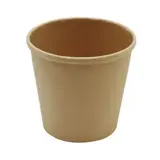 Pot à soupe carton kraft avec revêtement 818 ml ø 11,5 x ø 9,3 x 11 cm - Pot carton - Lot de 25 - Pots à soupe, Boîtes à pâtes