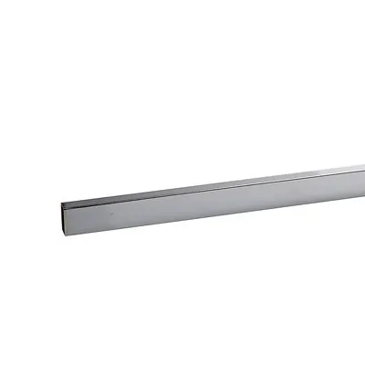 Barre de charge L 99 cm section 30 x 15 mm métal ép. 1,2 mm - Barre de charge pour gondole magasin - Chrome - Barres de charge