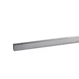 Barre de charge L 99 cm section 30 x 15 mm métal ép. 1,2 mm - Barre de charge pour gondole magasin - Chrome - Barres de charge