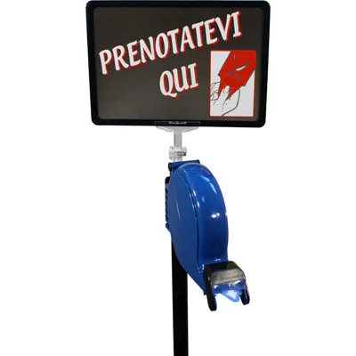 Pied pour distributeur de tickets - Tickets file d'attente-3