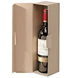 Boîtages 1 bouteille carton - Coffrets pour bouteilles de vin, Boîtes pour bouteilles de vin
