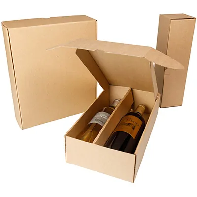 Boîtages 2 bouteilles carton - Coffrets pour bouteilles de vin, Boîtes pour bouteilles de vin-2