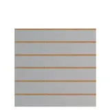Panneau rainuré Gris clair, entraxe 15 cm - Ligne Memphis