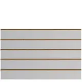 Panneau rainuré Gris clair, entraxe 15 cm - Ligne Memphis