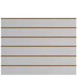 Panneau rainuré Gris clair, entraxe 15 cm - Ligne Memphis