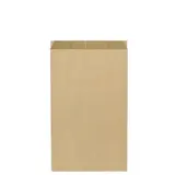 Pochette cadeau kraft vergé brun 18 x 7,5 x 35,5 cm - Sachet kraft - Lot de 250 - Pochettes cadeaux unies