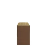 Pochette cadeau kraft vergé marron chocolat 7 x 12 cm – Petit sachet kraft à rabat – Lot de 250 - Pochettes cadeaux unies