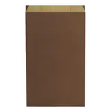 Pochette cadeau kraft vergé marron chocolat 30 x 9 x 49,5 cm - Sachet kraft - Lot de 250 - Pochettes cadeaux unies