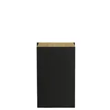 Pochette cadeau kraft vergé noir 15 x 9 x 26 cm - Sachet kraft - Lot de 250 - Pochettes cadeaux unies