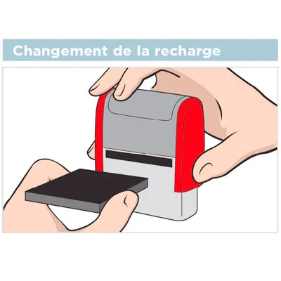 Tampon Printer 15 COLOP 1 à 2 lignes - Tampons personnalisés-4