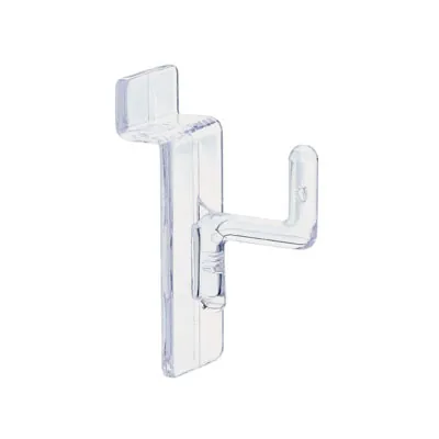 Broche simple plastique pour panneau rainuré L 2,5 cm Transparente - Tige - Lot de 10 - Broches simples pour panneaux rainurés