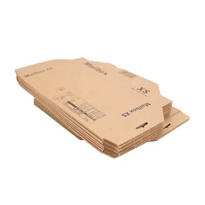 Carton d'expédition postal Brun 24,5 x 14,5 x 3,3 cm - Boîte carton - Lot de 15 - Cartons d'expédition, Boîtes carton-2
