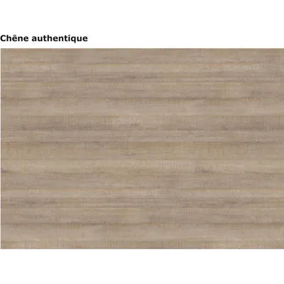 Habillage haut et bas pour comptoir chêne authentique gris 60 cm - Déstockage-2