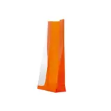 Sachet SOS orange fond PP 8 x 4 x 20 cm - Sachet confiserie - Sachet bonbons - Lot de 50 - Sachets bonbon, Sachets confiserie