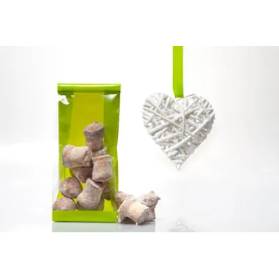 Sachet SOS Vert fond PP 8 x 4 x 20 cm - Sachet confiserie - Sachet bonbons - Lot de 50 - Sachets bonbon, Sachets confiserie-2