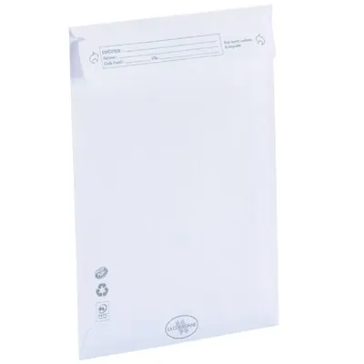 Pochette blanche C5 162 x 229 mm 90g sans fenêtre La Couronne - Paquet de 50 - Enveloppes blanches-3