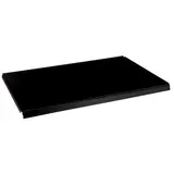 Tablette tôle monobloc 66,5 x 57 cm Noire