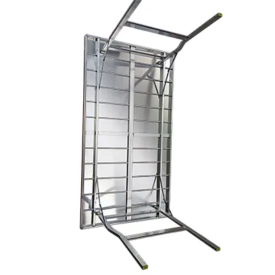 Table pliante marché aluminium 150 x 80 x 80 cm - Table de marché - Tables de marché, étals de marché-3