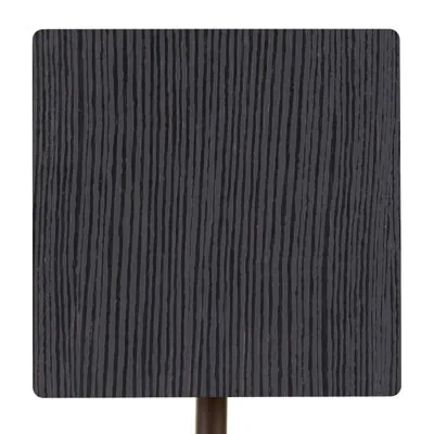 Plateau de table rectangulaire Compact wengé 60 x 70 cm, fixation universelle - Tables-3