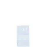 Sachet zip plastique à trou avec bande de marquage 12 x 18 cm PEBD 50µ - Sachet fermeture pression - Transparent - Lot de 100 - Sacs Polyferm, Sachets fermeture pression