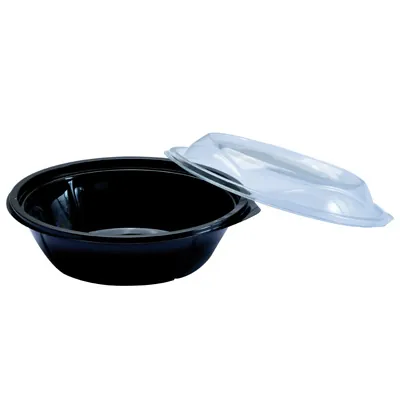 Couvercle plastique pour bol salade rond ø 16,5 x 2,5 cm - Lot de 100 - Boîtes salade, Bols salade-3