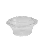Bol salade avec couvercle 370 ml plastique transparent ø 13,5 x 6,5 cm - Bol plastique avec couvercle - Lot de 60 - Boîtes salade, Bols salade