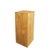 Podium colonne bois 40 x 40 x 100 cm - Podium cube - Podium de présentation magasin - Podiums de présentation, Présentoirs 3 niveaux