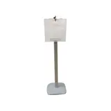 Urne transparente sur pied plexi avec serrure 25 x 25 x 25 cm – Urne élections - Urnes