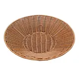 Corbeille à pain ronde plastique marron ø 50 x 8,5 cm - Vanneries