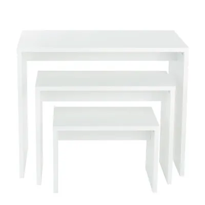 Table de présentation 60 x 40 x 40 cm – Table gigogne blanche - Tables de présentation, Sellettes-3
