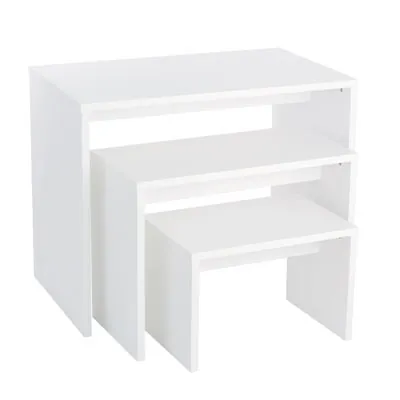 Table de présentation 100 x 60 x 80 cm – Table gigogne blanche - Tables de présentation, Sellettes-2