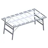 Table pliante marché aluminium 150 x 80 x 60 cm - Table de marché - Table de maraîcher - Tables de marché, étals de marché