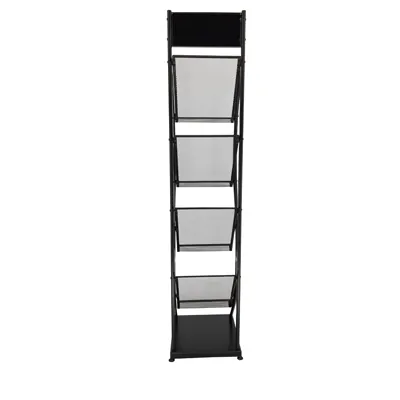 Présentoir revues 4 niveaux - Porte-brochures sur pied-4