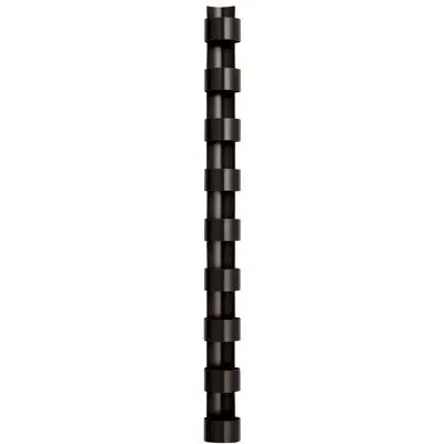 Baguette reliure à anneaux Fellowes - Anneaux reliure - ø 6 mm - Noir - Boîte de 25 - Relieuses perforeuses, Baguettes reliures, Couvertures reliures
