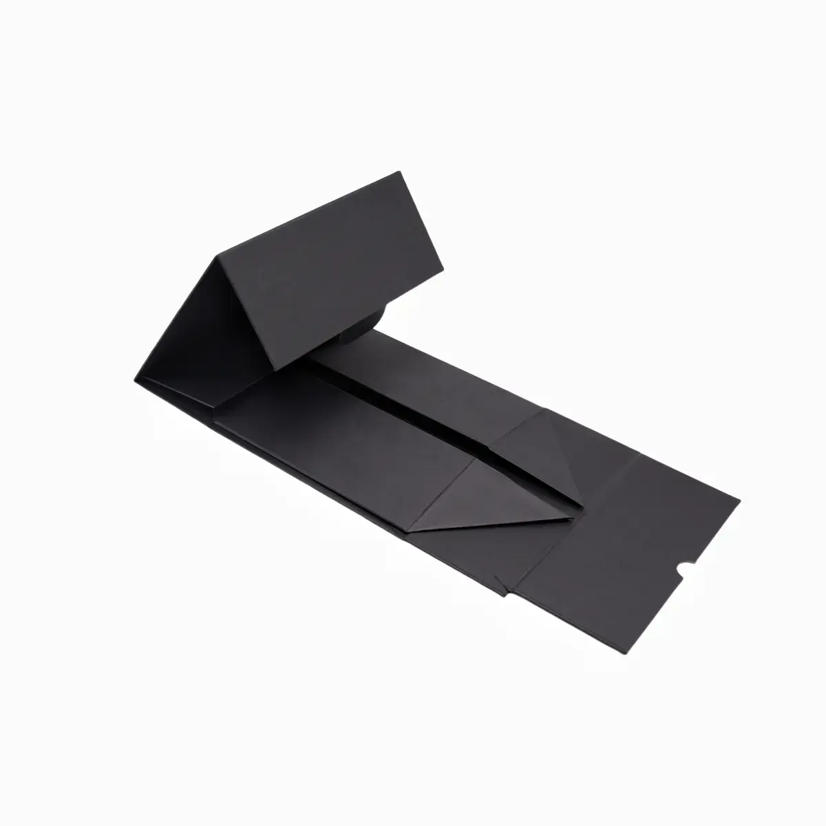 Boîte cadeau carton noire 22 x 22 x 10 cm - Lot de 5 - Boites cadeaux carton pliables-10