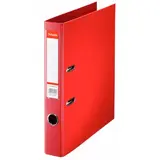 Classeur à levier A4 320 x 290 mm carton 22/10e Dos 5 cm Esselte - Rouge - Classeurs à levier, Classeurs A4