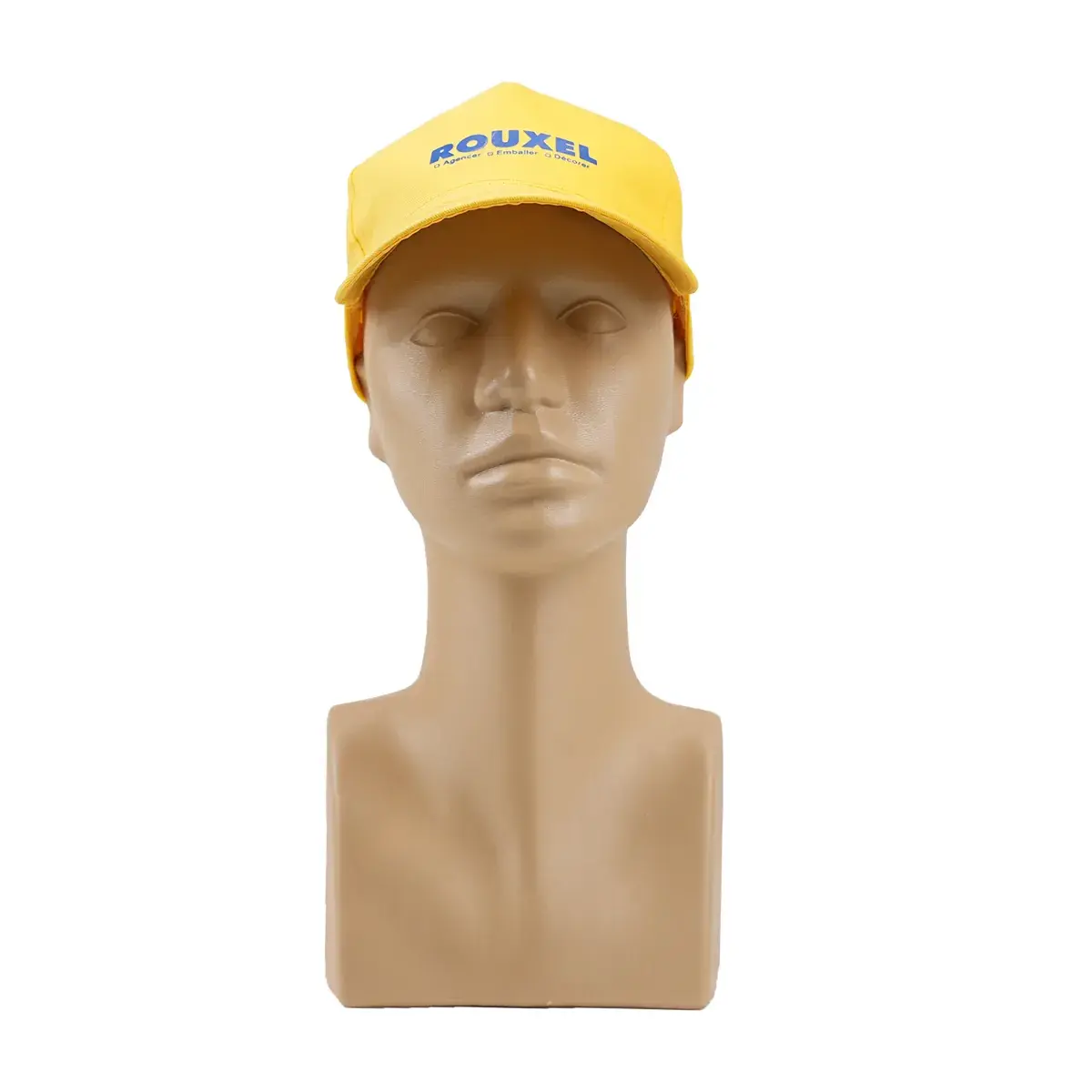 Tête mannequin femme plastique H 38 cm - Tête pour perruque, chapeau - Chair - Têtes mannequin, têtes à perruque-6