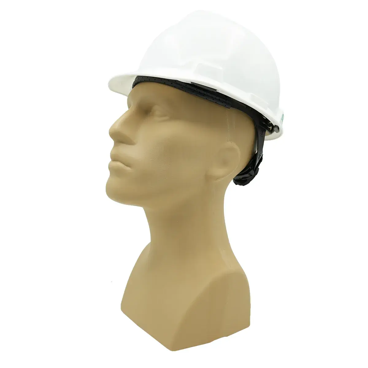 Tête mannequin homme plastique H 40 cm - Tête pour perruque, chapeau - Chair - Têtes mannequin, têtes à perruque-6