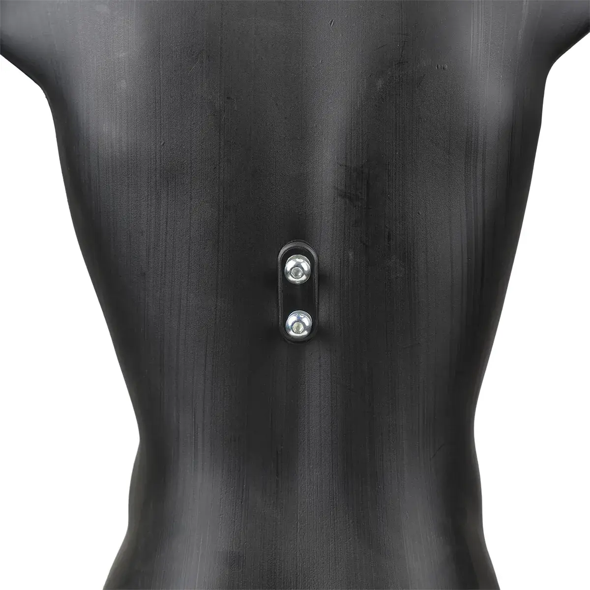 Buste homme plastique H 87 cm - Torse homme plastique - Noir - Bustes mannequins hommes-4