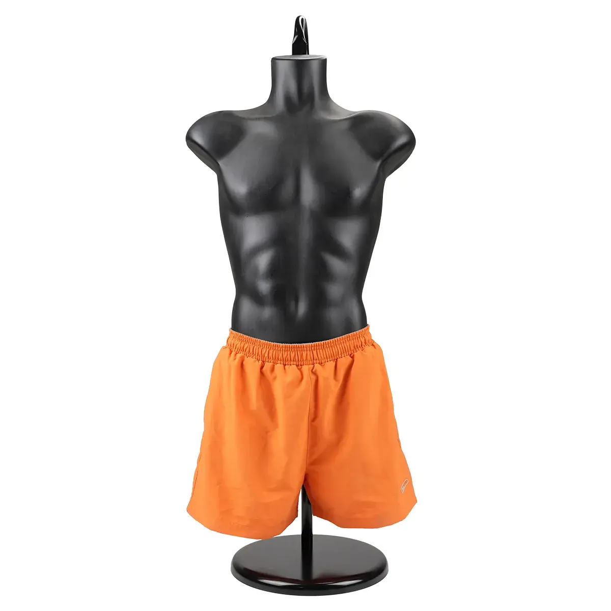 Buste homme plastique H 87 cm - Torse homme plastique - Noir - Bustes mannequins hommes-10