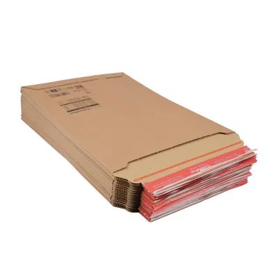Pochette d’envoi colis rigide carton brun 250x360 mm auto-adhésive FSC - Paquet de 20 - Pochettes d'envoi colis-4
