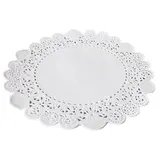 Dentelle papier ronde blanche ø 15 cm - Paquet de 250