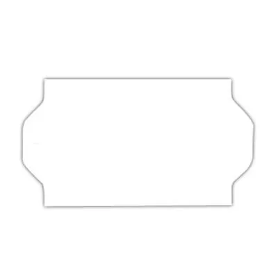 Étiquette blanche 26 x 16 mm amovible pour étiqueteuse - 10 rouleaux de 1200 - Étiquettes pour étiqueteuses