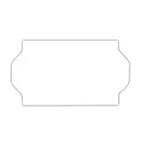 Étiquette blanche 26 x 16 mm amovible pour étiqueteuse - 10 rouleaux de 1200 - Étiquettes pour étiqueteuses