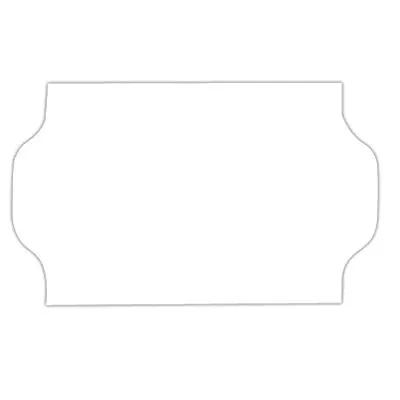 Étiquette blanche 32 x 19 mm adhésive pour étiqueteuse - 8 rouleaux de 1000 - Étiquettes pour étiqueteuses
