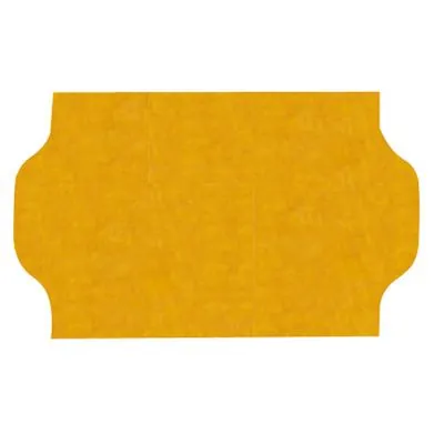 Étiquette orange fluo 32 x 19 mm adhésive pour étiqueteuse - 8 rouleaux de 1000 - Étiquettes pour étiqueteuses